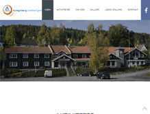 Tablet Screenshot of kongsberg-vandrerhjem.no